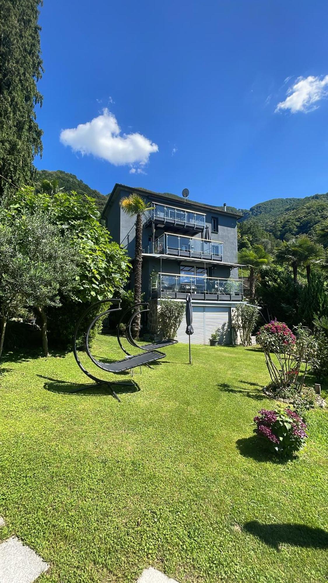 Cs Casa Serena Gambarogno Luaran gambar