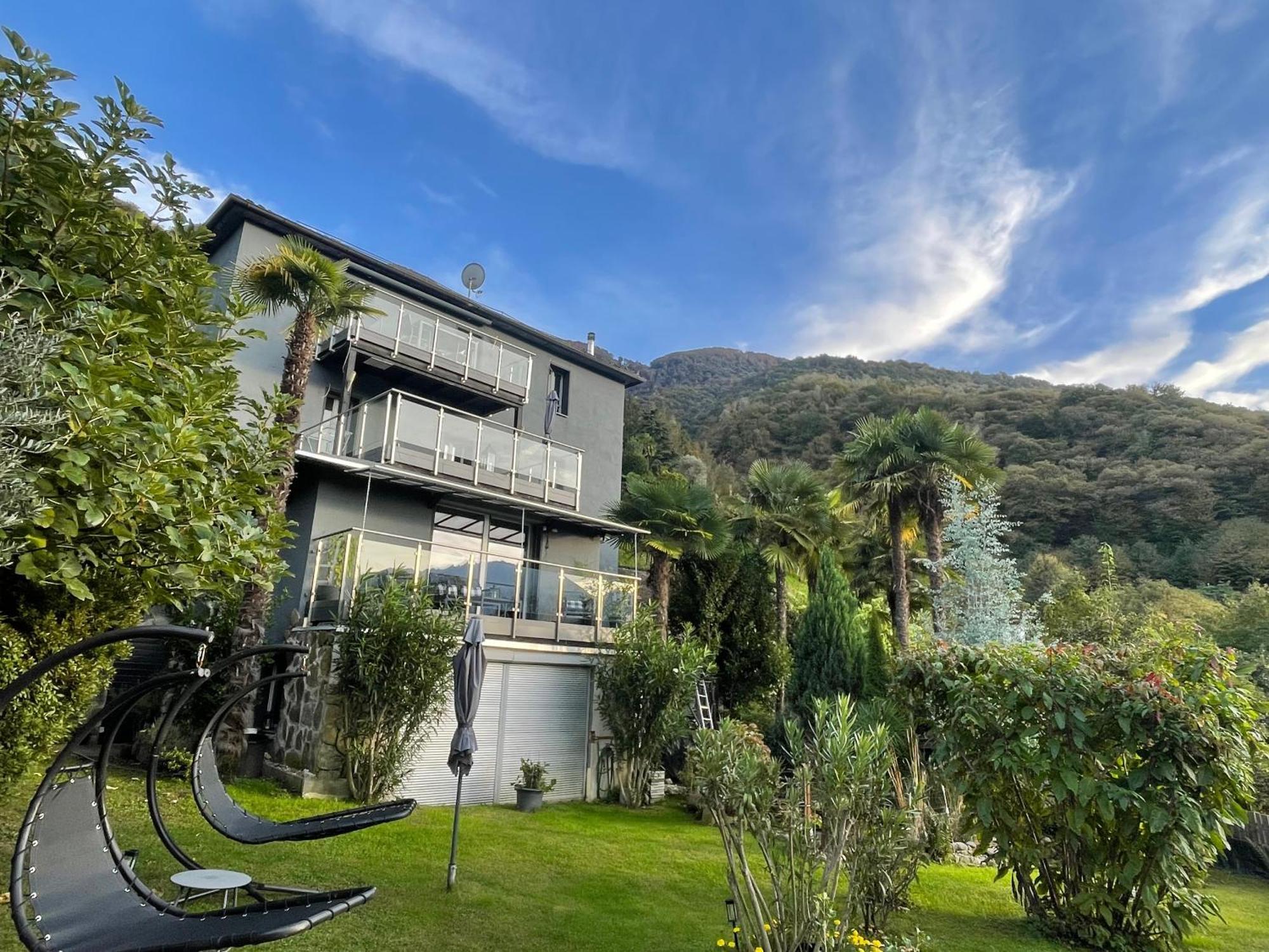 Cs Casa Serena Gambarogno Luaran gambar